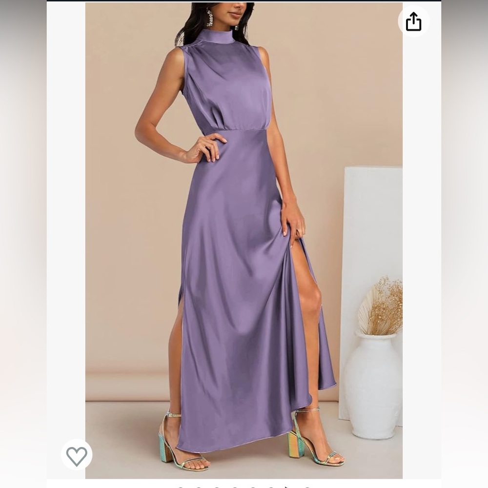 XXL lavender Maxi dress